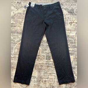 Haggar Iron Free Premium Khaki Pants - NWT- Black‎ 34x32